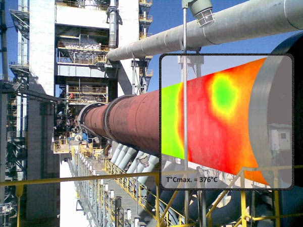 Rotary-kiln-thermal-monitoring
